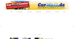 Desktop Screenshot of carwash.de