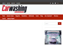 Tablet Screenshot of carwash.com